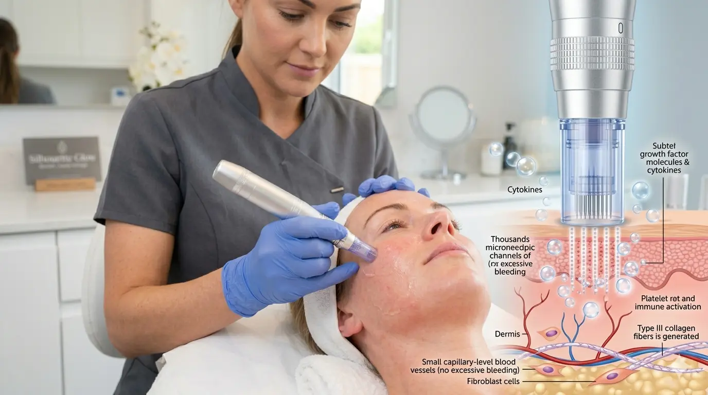 how does microneedling work